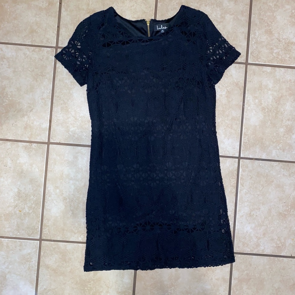 Lulus black dress